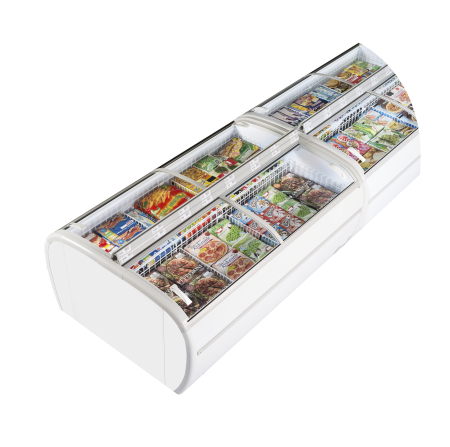 TEFCOLD Prekybos centro šaldiklis TWIN 220 F