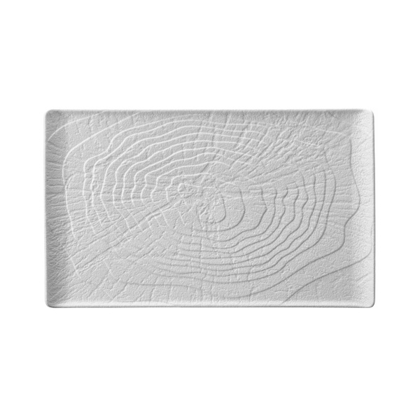 FINE DINE Stačiakampė lėkštė Nordic, balta, 295x148 mm, 3 vnt. 769874 | E-gastro