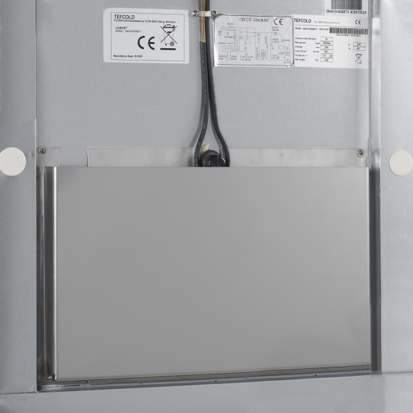 TEFCOLD Vertikalus šaldytuvas RK505 17575 | E-gastro