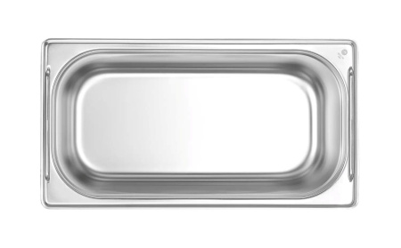 HENDI Konteineris su rankenėlėmis GN 1/3, Budget Line, 5,5L, nerūdijantis plienas, 325x176x(H)150mm 817445 | E-gastro