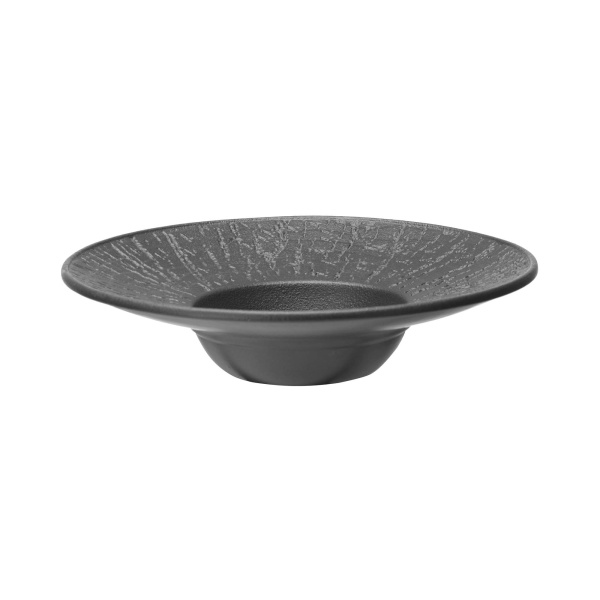 FINE DINE Makaronų lėkštė Crust, juoda, ø275 mm, 3 vnt. 779415 | E-gastro