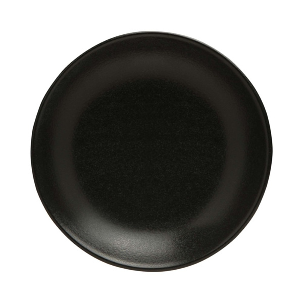 FINE DINE Gili lėkštė Coal, juoda, ø260 mm, 6 vnt. 04ALM001523 | E-gastro