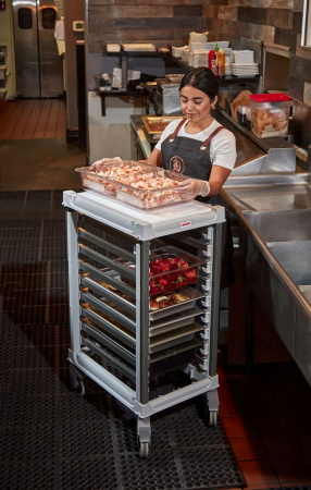 CAMBRO Transportavimo vežimėlis Camshelving,  9x GN1/1, 730x438x(H)102mm UGNPR11H9480 | E-gastro
