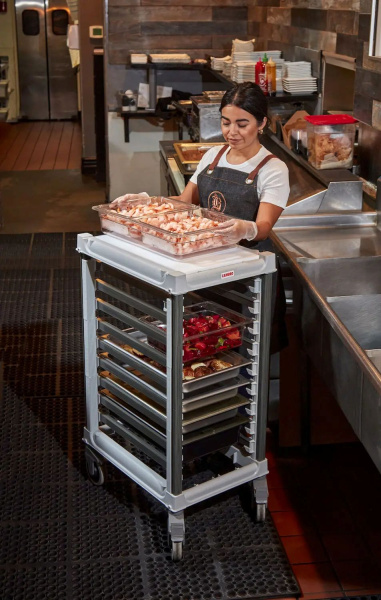 CAMBRO Transportavimo vežimėlis Camshelving,  9x GN1/1, 730x438x(H)102mm UGNPR11H9480 | E-gastro
