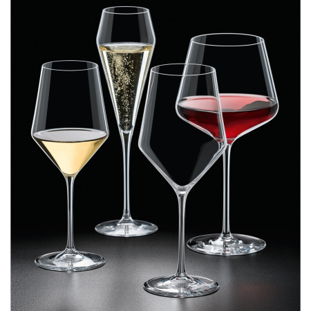 FINE DINE Vyno taurės Edge, 405 ml, 6 vnt 68290200 | E-gastro