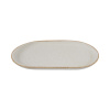 FINE DINE Ovali lėkštė Sand, kreminė, 320x200 mm, 6 vnt. 04ALM002567 | E-gastro