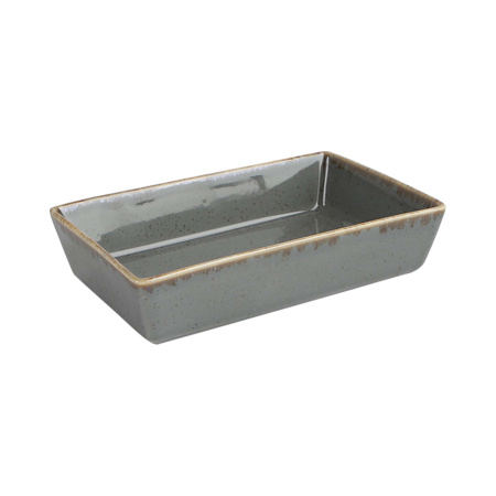 FINE DINE Serviravimo indas Stone, tamsiai pilkas, 160x110mm, 6 vnt. 04ALM002478 | E-gastro