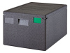 CAMBRO Termokonteineris Cam GoBox, įkraunamas iš viršaus, 600x400 mm, 80L, Juodas, 690x490x(H)370mm EPP4060T300110 | E-gastro