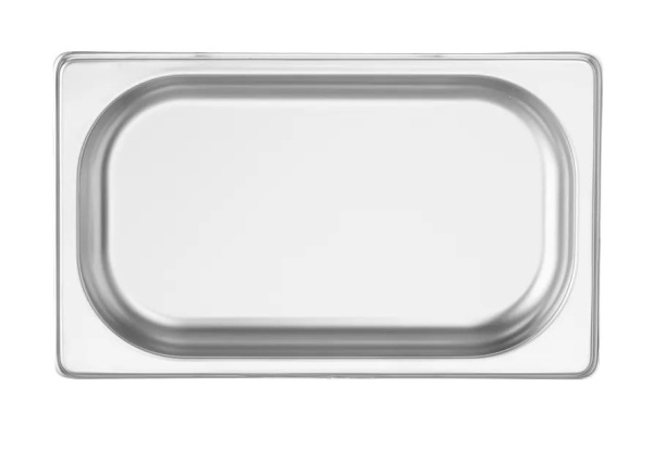 HENDI Konteineris GN 1/4, Profi Line, 0.9 L, nerūdijančio plieno, 265x162x(H)20 mm 801659 | E-gastro