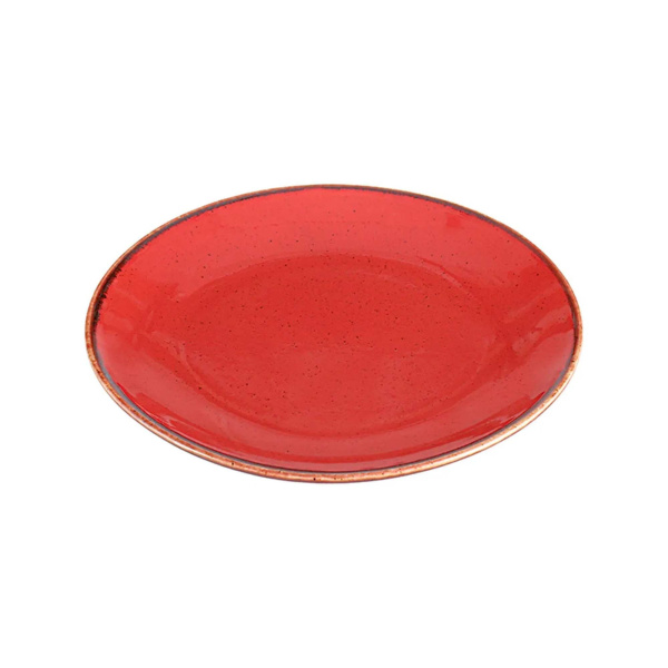 FINE DINE Lėkštė Magma, raudona, ø200 mm, 6 vnt. 04ALM005306 | E-gastro