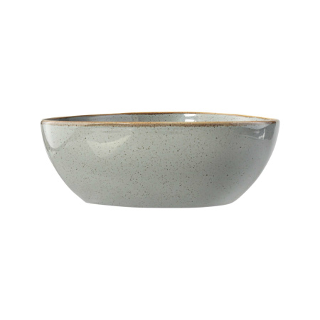 FINE DINE Trikampis dubuo Stone, tamsiai pilkas, ø 140 mm, 6 vnt. 04ALM007971 | E-gastro