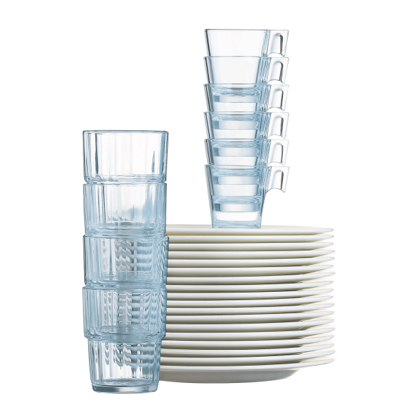 FINE DINE Stiklinės Norvege, 250 ml, 6 vnt V7535 | E-gastro