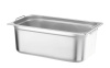 HENDI Konteineris su rankenėlėmis GN 1/1, Budget Line, 28L, nerūdijantis plienas, 530x325x(H)200mm 817155 | E-gastro