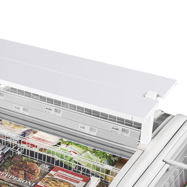 TEFCOLD Antracito prekybinis šaldytuvas,  šaldiklis TWIN HEAD A CF 17337 | E-gastro