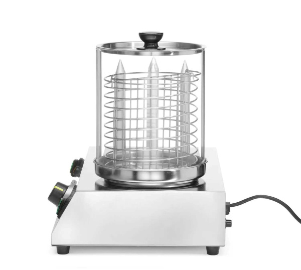 HENDI Dešrelių ir dešrainių bandelės šildytuvas, 500x310x(H)395mm 265031 | E-gastro