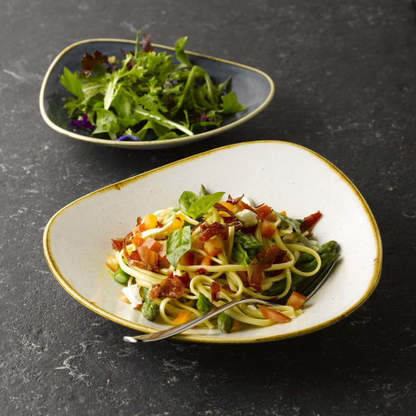 FINE DINE Gili lėkštė Barley, kreminė, ø280 mm, 6 vnt. SWHSVWBL1 | E-gastro