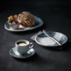 FINE DINE Dubuo Tide Black, kreminis, ø180mm, 12 vnt. TDBKEVB71 | E-gastro