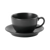 FINE DINE Puodelis Coal, juodas, 320 ml, 6 vnt. 04ALM001517 | E-gastro