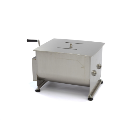 MAXIMA Mėsos maišyklė 40L 35kg dviguba ašis, rankinė 09368001 | E-gastro