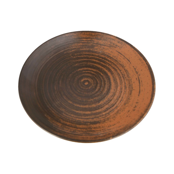 FINE DINE Negili lėkštė Lykke, ruda, ø170 mm , 6 vnt. 04ALM005935 | E-gastro