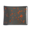 FINE DINE Serviravimo lėkštė Bloom, juoda, 215x180mm, 1 vnt. 779880 | E-gastro