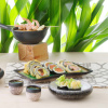 FINE DINE Gili lėkštė Silk, pilka, ø152 mm, 3 vnt. 774700 | E-gastro