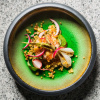 FINE DINE Gili lėkštė Beryl, žalia, ø152 mm, 4 vnt. 772898 | E-gastro
