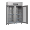 HOSHIZAKI Dviejų durų šaldytuvas Premier KG 140 L, GN 2/1, stiklinės durys, nerūdijantis plienas, +2/+12 °C, 1085 l. KG 140 L | E-gastro