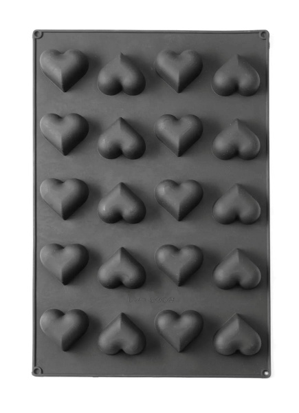 HENDI Silikoninė forma HEART, 570x375x(H)35mm 677254 | E-gastro