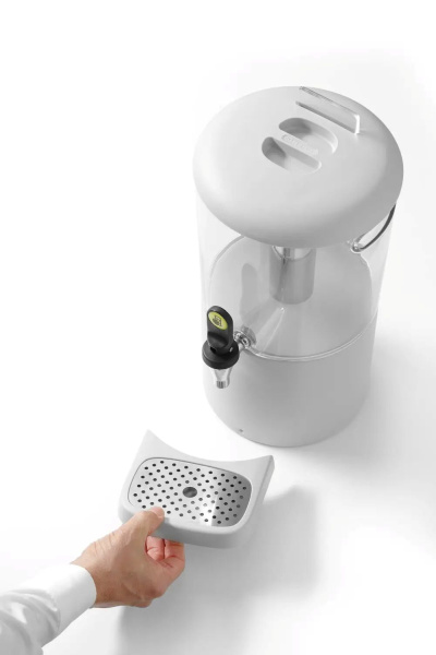 HENDI Sulčių dispenseris, UNIQ, designed by Robert Bronwasser, 4L, Baltas, 315x211x(H)431mm 425046 | E-gastro