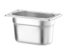 HENDI Konteineris GN 1/9, Kitchen Line, 1L, nerūdijantis plienas, 176x108x(H)100 mm 806739 | E-gastro