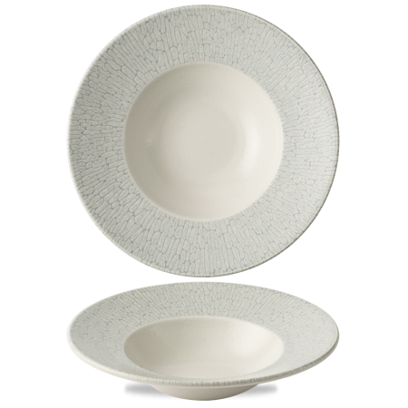 FINE DINE Makaronų lėkštė Delta Grey, melsva, ø 280 mm, 11 vnt. DELGVWBL1 | E-gastro