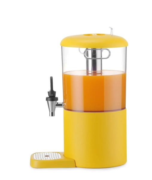 HENDI Sulčių dispenseris, UNIQ, designed by Robert Bronwasser, 4L, Geltonas, 315x211x(H)431mm 425022 | E-gastro