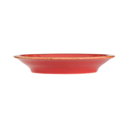 FINE DINE Kavos puodelio lėkštė Magma, raudona, ø120 mm, 6 vnt. 04ALM001724 | E-gastro