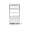 MAXIMA Vitrininis šaldytuvas 58 L 43 cm baltas 09400800 | E-gastro