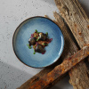 FINE DINE Plokščia lėkštė Eminence, mėlyna, ø210 mm, 3 vnt. 767467 | E-gastro