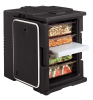CAMBRO Termokonteineris Ultra Pan Carrier GN 1/1, įkraunamas iš priekio, Juodas, 460x630x(H)620mm UPC400110 | E-gastro