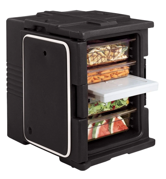 CAMBRO Termokonteineris Ultra Pan Carrier GN 1/1, įkraunamas iš priekio, Juodas, 460x630x(H)620mm UPC400110 | E-gastro
