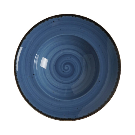 FINE DINE Makaronų lėkštė Iris, mėlyna, ø270 mm, 6 vnt. 778258 | E-gastro