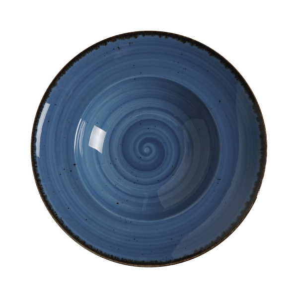 FINE DINE Makaronų lėkštė Iris, mėlyna, ø270 mm, 6 vnt. 778258 | E-gastro