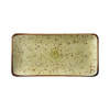 FINE DINE Stačiakampė lėkštė Olive, žalia, 300x150mm, 6 vnt. 769669 | E-gastro