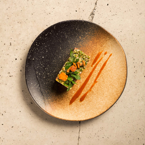 FINE DINE Azijietiškas dubuo Moon, rudas, ø203 mm, 2 vnt. 781678 | E-gastro