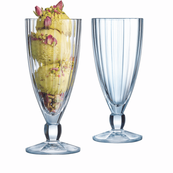 FINE DINE Desertinės stiklinės Quadro, 360 ml, 6 vnt 12615 | E-gastro
