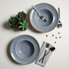 FINE DINE Puodelis Stone, tamsiai pilkas, 260 ml, 6 vnt. 04ALM002588 | E-gastro