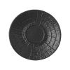 FINE DINE Kavos puodelio lėkštė Crust, juoda, ø140 mm, 6 vnt. 767344 | E-gastro