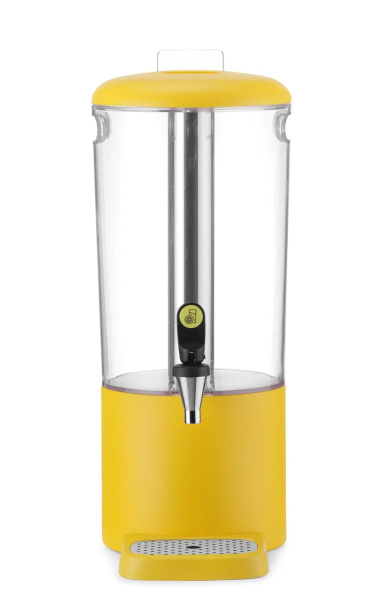 HENDI Sulčių dispenseris, UNIQ, designed by Robert Bronwasser, 8L, Geltonas, 318x216x(H)532mm 425039 | E-gastro