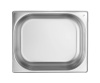 HENDI Konteineris GN 1/2, Budget Line, 6,5L, nerūdijantis plienas, 325x265x(H)100mm 800331 | E-gastro