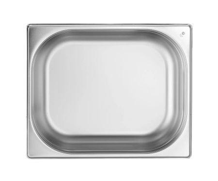 HENDI Konteineris GN 1/2, Budget Line, 6,5L, nerūdijantis plienas, 325x265x(H)100mm 800331 | E-gastro