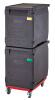 CAMBRO Termokonteineris Cam GoBox, 600x400 mm, pakraunamas iš priekio, 155L., Juodas, 770x540x(H)687mm EPP4060FNR110 | E-gastro