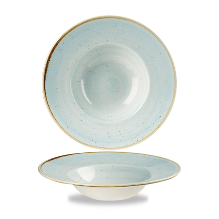 FINE DINE Makaronų lėkštė Duck Egg Blue, melsva, ø240 mm, 6 vnt. SDESVWBM1 | E-gastro